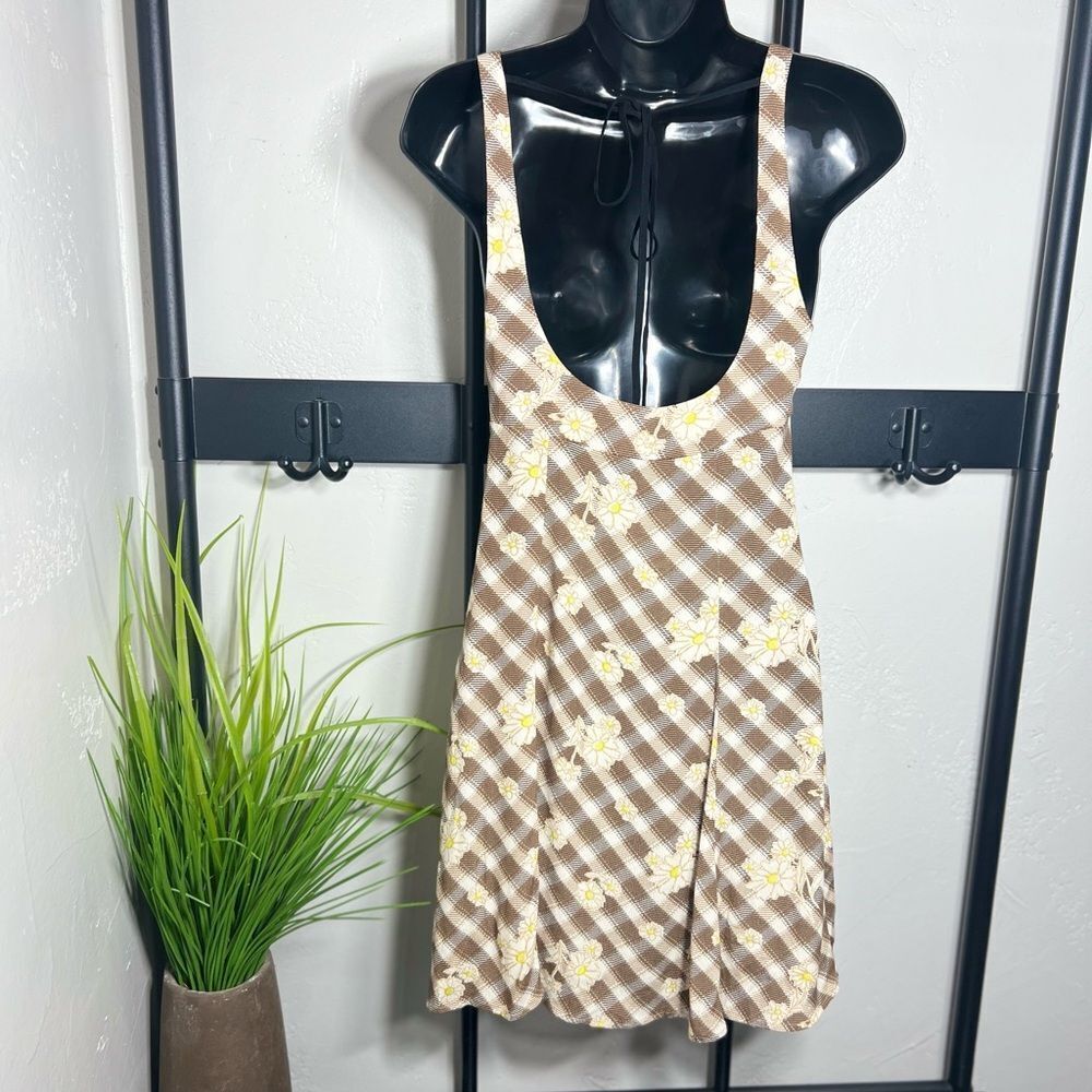 Kimchi Blue Urban Outfitters Susie Open Back Swing Mini Dress Size XS - Picture 5 of 16